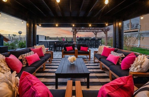Vilano Beach House | Luxury Ocean Front, Near Downtown, Heated Pool, Hot Tub, Game Room, Sleeps 28