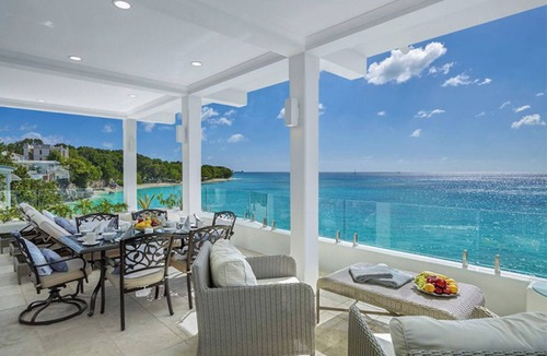 Prospect Villa | Luxury Oceanfront Villa with Private Beach & Hot Tub