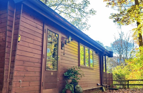 Skelwith Bridge Cabin | Luxury pine log cabin positioned within the mountains of the Lake District