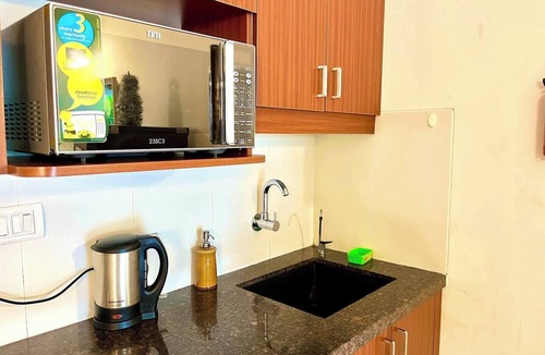 Siolim Apartment | Luxury Pool Side Studio With Private Balcony