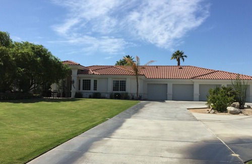 Bermuda Dunes House | Luxury Private Gated Estate on 2.33 acres. Pool, Spa, Firepit, BBQ, BB court