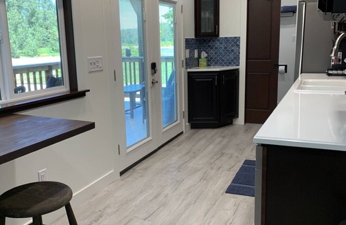 Monroe Cottage | Luxury private river front, 1-bedroom cottage in Monroe