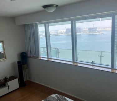 Al Raha Beach Apartment | Luxury private sea view room
