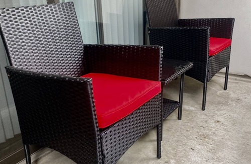 Downtown Detroit Apartment | Luxury Red