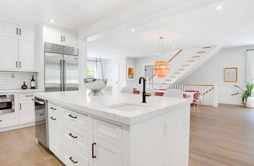 Sag Harbor House | Luxury Resort-Style Retreat in the Heart of Sag Harbor with Heated Pool,.