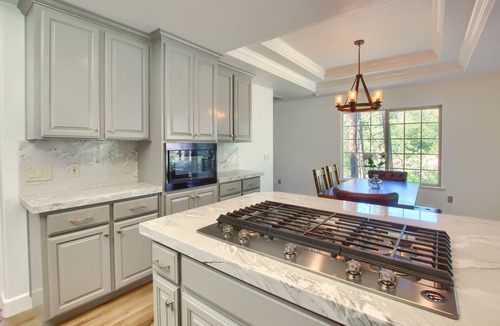Bass Lake House | Luxury retreat with private yard, dock in willow cove, sleeps 12, Pet Friendly