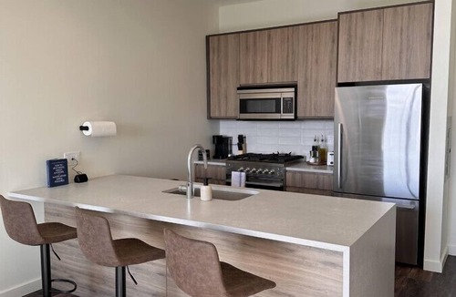 Pulaski Park Apartment | Luxury River West High-Rise N4 Gym+Rooftop+Skyline