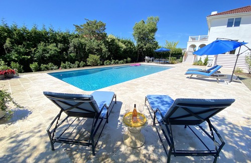 Westhampton Beach House | Luxury Spanish villa with heated pool in West Hampton Beach in prime location