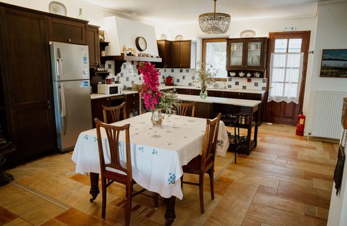Mytilene Villa | Luxury Stone-built 160sqm Villa in Olive Groove, On Waterfront