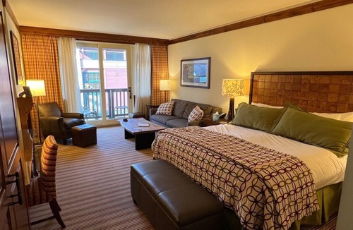 Stowe Area Apartment | Luxury Studio Available Ski in -ski out Village Plaza & Spruce Peak View