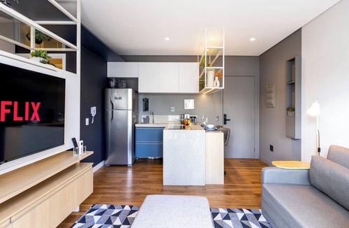 Cambui Apartment | Luxury Studio in the Best Location in Cambui with Pool, Coworking, Gym