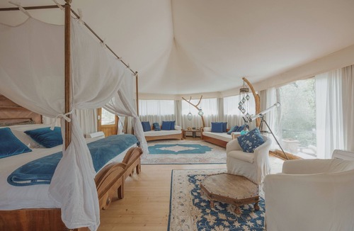 Ponte Buriano Cabin | Luxury Tent Experience into Tuscany Olives Grooves Hill