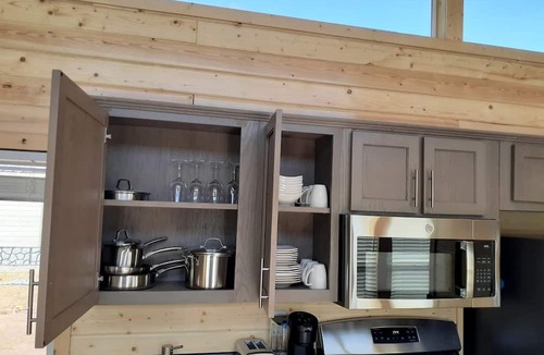 Valle Cabin | Luxury Tiny Home Escape with Loft, Views & Outdoor Space in Williams, Arizona