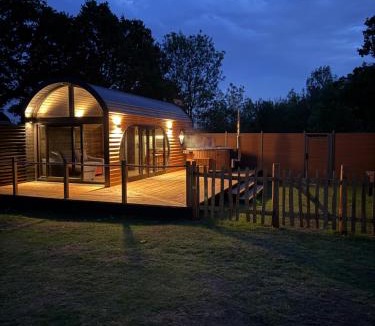 Hatherton Other | Luxury Tiny Home next to Belfry Golf Course Highland Cow