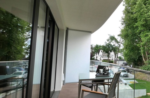 Timmendorfer Strand Apartment | Luxury vacation apartment 1.02 with balcony near the beach in Timmendorfer Strand