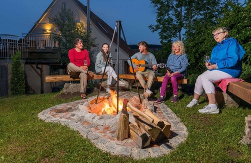 Schonach im Schwarzwald Apartment | Luxury vacation house with Wellness- and Fitness Area of 90 m2, large garden, BBQ, pond