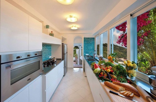 Marina del Cantone Villa | Luxury VILLA ARIADNE with private pool, jacuzzi, terrace and sea view