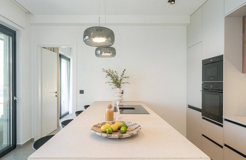 Kalamitsi Villa | Luxury Villa 'Nimbus Villas' with Ionian Sea Views, Private Pool & Modern Design in Kalamitsi