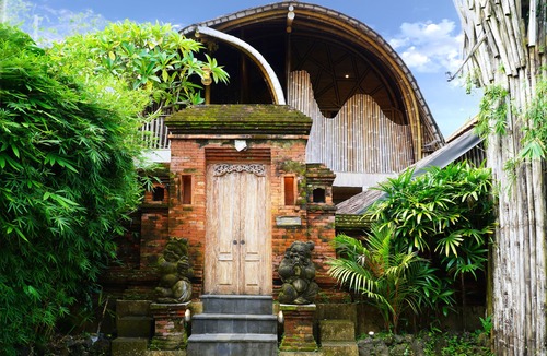 Mas Villa | Luxury Villa - Private Pool Bamboo Villa 2BR overlooking the rice fields