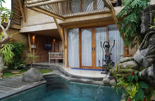 Mas Villa | Luxury Villa - Private Pool Bamboo Villa 2BR overlooking the rice fields