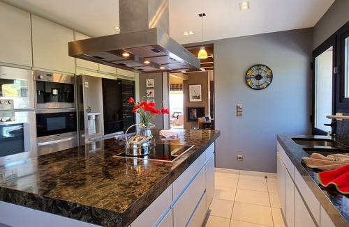 Antheor Villa | Luxury villa sea view, heated pool, sauna, jacuzzi, golf and beaches, 5 bedrooms