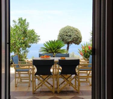 Melissopetra Villa | Luxury Villa with Pool overlooking a Majestic View