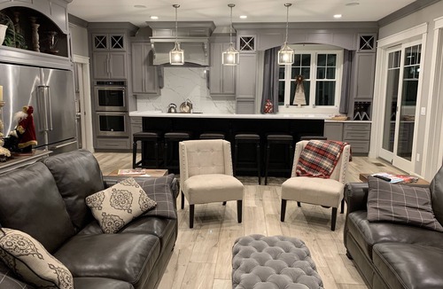 Meredith House | Luxury Waterfront Home - Lake Winni 7 Bedrooms-Meredith NH Shallow Water & Dock.