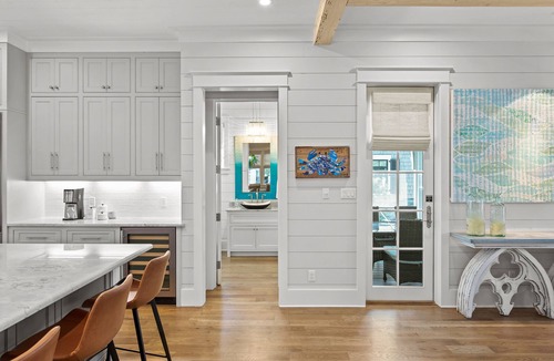 WaterSound Beach House | Luxury WaterSound Cottage with Pool, Beach Access and Screened Porch