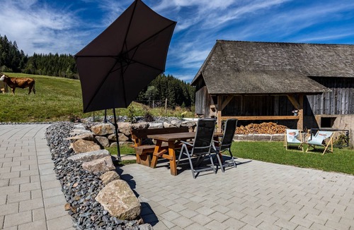 Langenordnach Apartment | Mühlen Chalet Apartment with Private Terrace