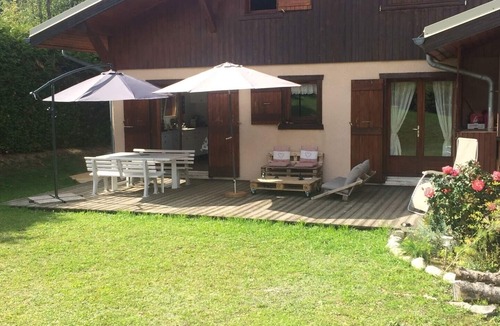 Saint-Nicolas-de-Veroce Ski Chalet | Magical Location. Lovely Chalet, South Facing Garden Terrace