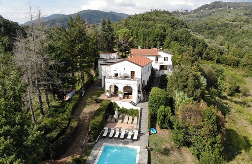 Licciana Nardi Villa | Magical Tuscan retreat set high among vineyards with pool and breathtaking views