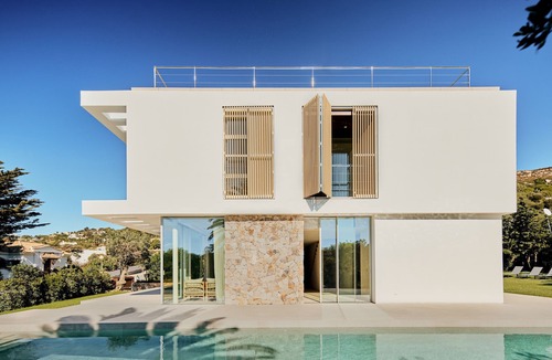 Atlanterra Ski Chalet | Magnificent brand new villa in Cala de los Alemanes, for 8/12 PAX