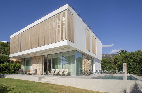 Atlanterra Ski Chalet | Magnificent brand new villa in Cala de los Alemanes, for 8/12 PAX