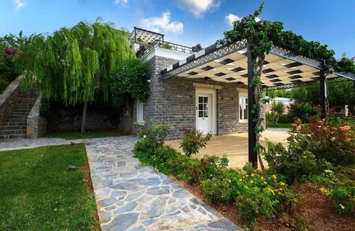 Elounda Villa | Magnificent Crete Villa | Villa Hibiscus | Private Infinity Pool | Outdoor