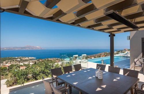 Chania Villa | Magnificent Crete Villa | Villa Opulent Horizon | 5 Bedrooms | Spacious Terrace.