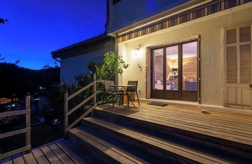 Greolieres les Neiges Apartment | Magnificent studio with terrace and garden with breathtaking mountain views