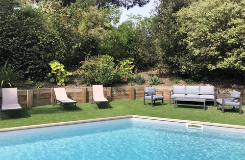 La Teste-de-Buch House | Magnificent villa with swimming pool in landscaped garden with terrace and boules court