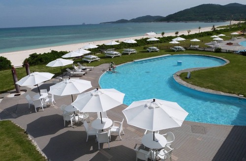 Shimajiri District Hotel | Main Building 2nd Floor Island View Twin vs | /Shimajirigun Okinawa