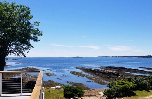 Sebascodegan Island House | Maine Coast Experience. Full 180 Degree Ocean View. 275ft of frontage.