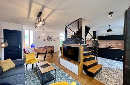 Brive-la-Gaillarde Villa | Maison 6 personnes - Spa privé Jardin Pétanque - Proche gare Brive