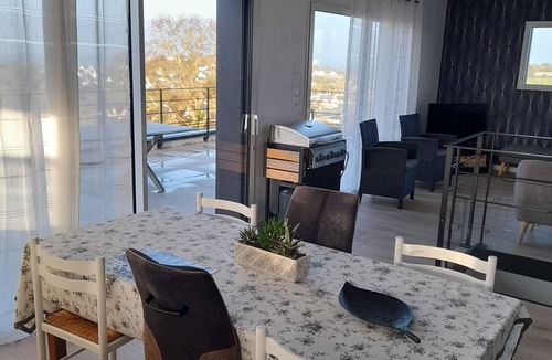 Pleneuf-Val-Andre House | Maison 8 Personnes Avec Piscine Chauffée à Pléneuf Val André