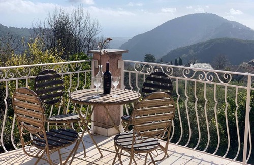 Pietra-di-Verde House | Maison Avec Grande Terrasse, VUE Magnifique Mer, Montagne, Chambre Parentale