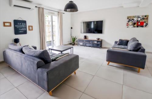 Le Plessis-Feu-Aussoux House | Maison Cosy Campagne, Terrasse & Spa