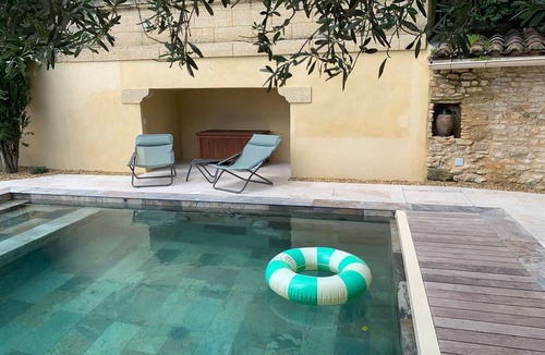 Saint-Maximin House | Maison en Pierre 190 m2 Uzès Piscine Plein sud Avec Superbe vue sur les Vignes