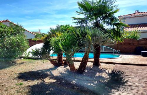 Saint-Georges-de-Didonne Villa | Maison familiale avec piscine chauffée