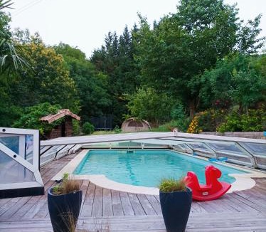 Saint-Chamond House | Maison familiale campagne piscine forêt