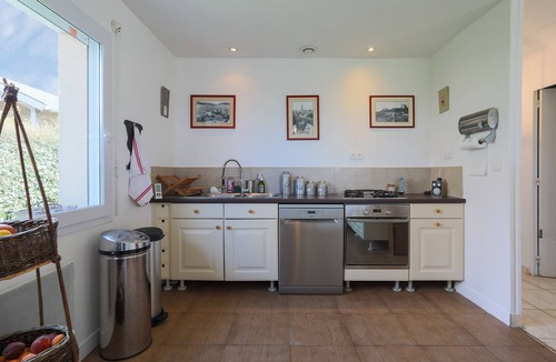 Trebeurden House | 'Maison Familiale Kerlaho' with Sea View, Private Garden and Wi-Fi