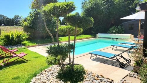 Saint-Philbert-des-Champs House | Maison de maître normande, SPA, Piscine Privée Chauffée, à 25' de la mer, Deauville, Honfleur, calme absolu, idéale pour vos vacances entre amis ou en famille