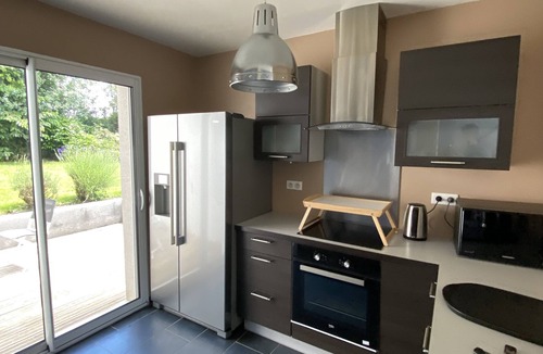 Yquelon House | Maison Moderne Avec Piscine Chauffée Dans la Baie du Mont st Michel 200m2