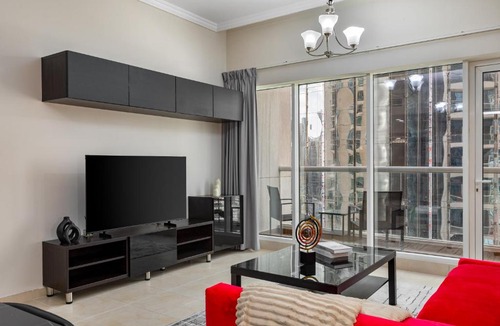 Downtown Dubai Apartment | Maison Privee - Comfortable Downtown Apartment with City Skyline Vws
